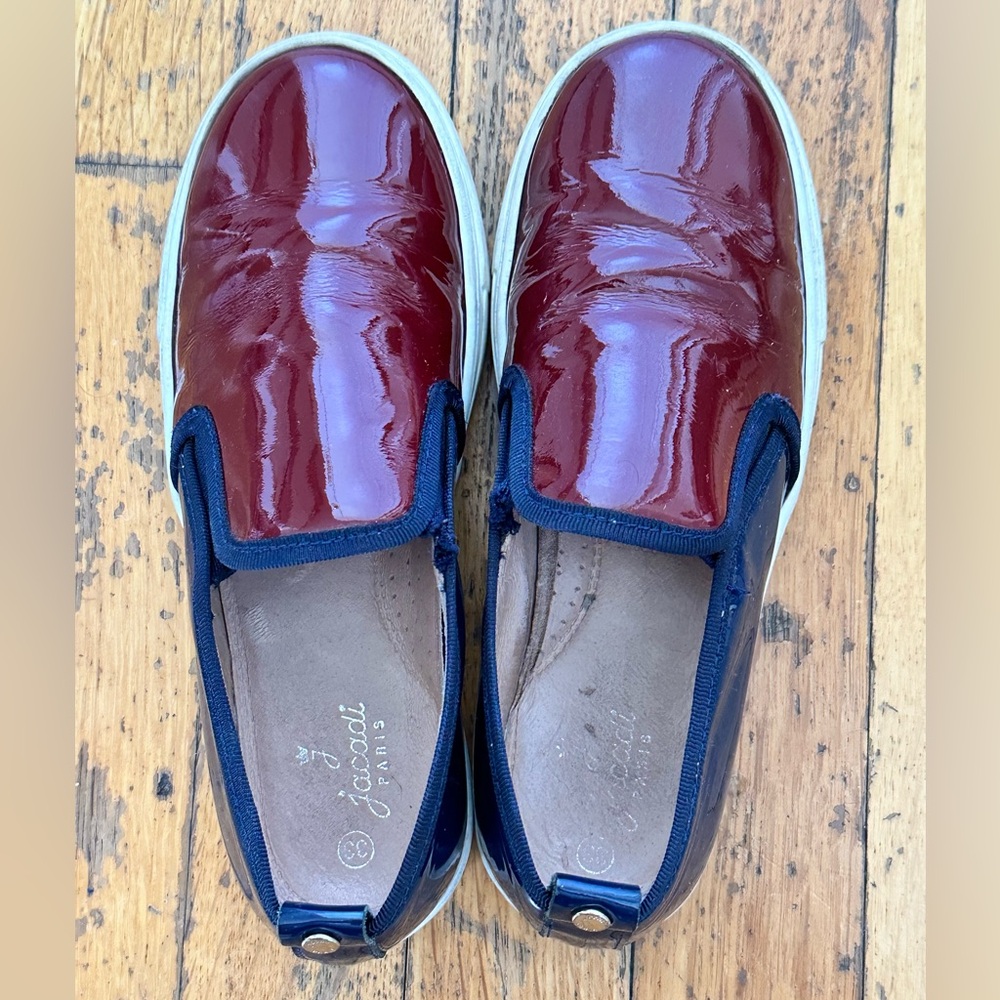 Jacadi Paris colorblock slip on 33